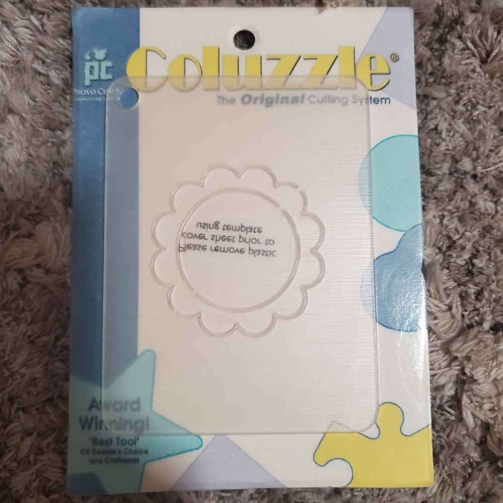 Coluzzle Sunflower Template (Small)